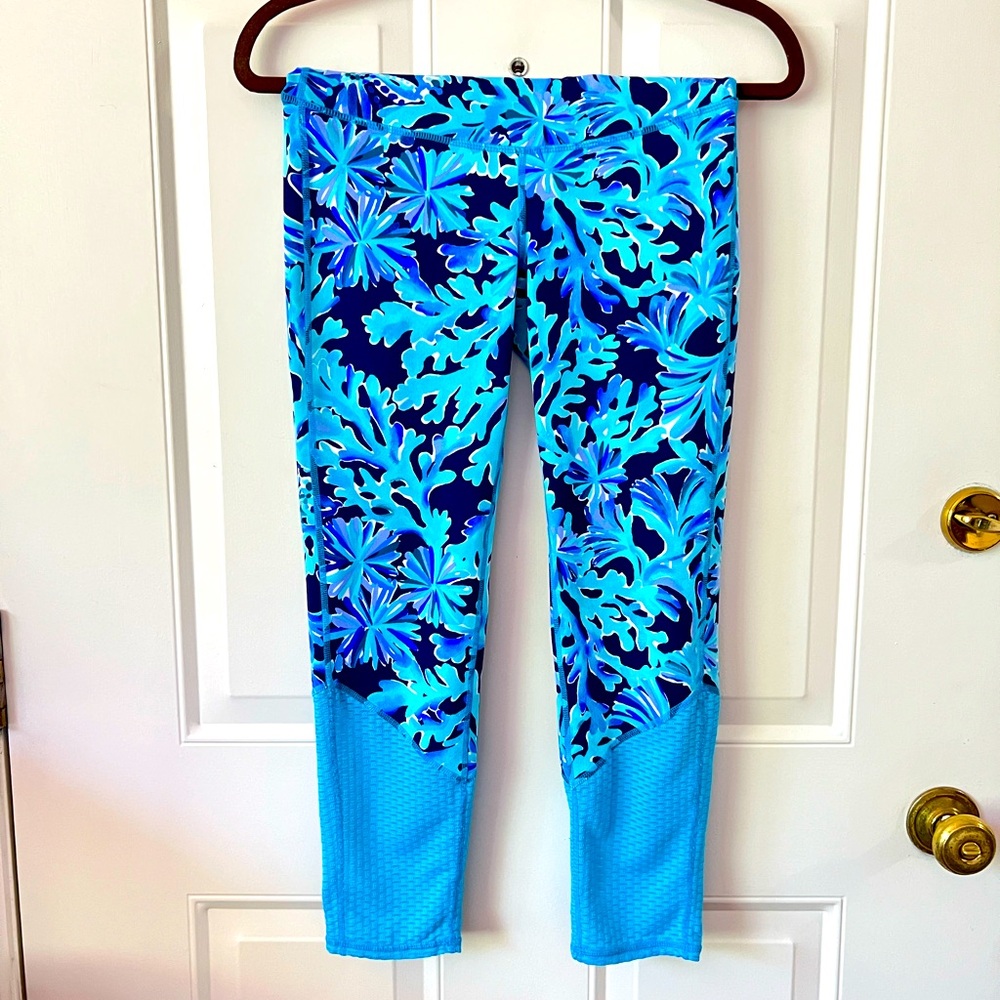 LILLY PULITZER LEGGINGS, SMALL